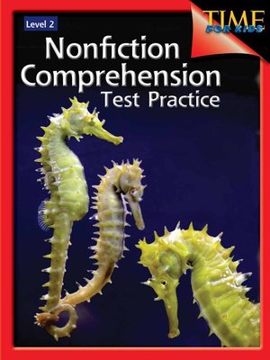 cover image of Nonfiction Comprehension Test Practice Level 2
